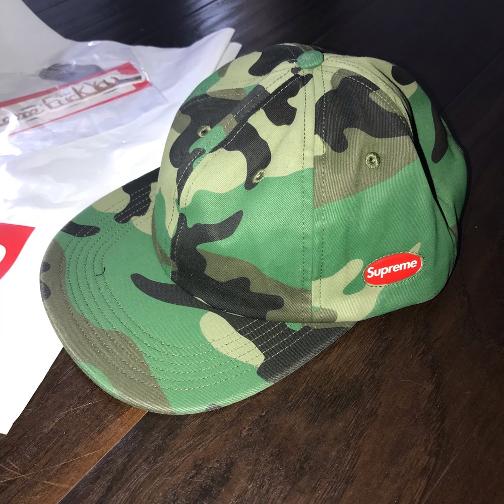 Supreme Window 6 Panel Hat - Camo